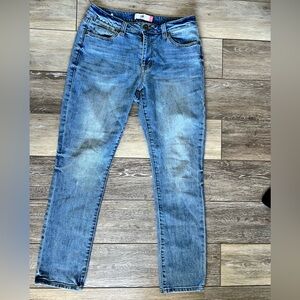 Cabi high straight jeans